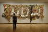 Strips of Earth Skin by El Anatsui.