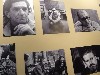 Segment of wall panel of photos; from left Abidin Dino, Hakki Anli and Selim Turan