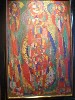 Fahrelnissa Zeid, Abstract Composition 1950s Oil on canvas
