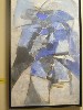 Albert Birtram, Composition in Blue 1972 Oil on canvas