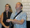 Vickery and a Page One producer  Josh Braun take questions. Giuliano photo.
