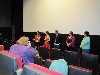 During the post screening discussion that&rsquo;s Bruff&rsquo;s high school English teacher taking a picture.