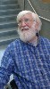 Bob Guillemin aka Sidewalk Sam at 40th Anniversary of Flush with the Walls, photo by Mark Favermann