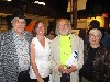 The Melville project team from the left, Yanoff, curator Samantha Pinckney, gallerist, Ralph Brill, and Canavino.