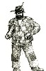 The forester&rsquo;s costume in this production.
