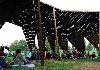 Detail of The Black Cloud by Heather Peak and Ivan Morison, 2009, Vistoria park, Bristol, U.K., photo credit: Wig Worlland