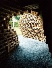 CrunchyInterior of Pallet Pavilion For World Cup Skiing By Matthias Loebermann, Oberstdorf, Germany, 2005