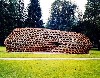 Pallet Pavilion For World Cup Skiing By Matthias Loebermann, Oberstdorf, Germany, 2005