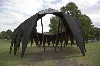 Interior View of The Black Cloud by Heather Peak and Ivan Morison, 2009,  Vistoria park, Bristol, U.K., photo credit: Wig Worlland