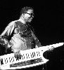 Herbie Hancock with a strap on.