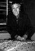 Avant-garde composer John Cage.