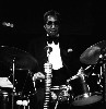 Connie Kay played subdued drums for the MJQ.