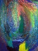 Close up of same painting.