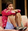 Ryan (Justin Long) is oddly attired while his clothes are inadvertently laundered. 
