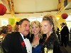 Actor, Elizabeth Aspenlieder, center, and friends. 