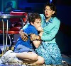 Sam and his Mom discuss and sing about farting. Kevin Sprague photos.