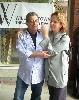 Martin with Kate Burton on the say we met during the summer of 2008. Giuliano photos.