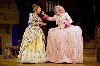 Miss Neville is the niece and war of the scheming Mrs. Hardcastle (Kristine Nielsen).