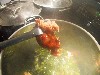 Smoked turkey provides flavor to the collards. 