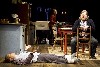Emma suffering a melt down during the first act.