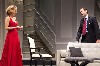 Perri&rsquo;s husband Derek (Damian Young) arrives unexpectedly early for his surprise party. 