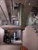 Awkward Interior Gallery Space and Stairway of Former American Museum of Folk Art by Tod Williams and Billie Tsien Associates, 2001