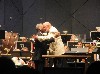 Freeman and Williams embraced after the performance. 
