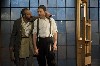 Kahn (Daniel Cantor) gives Asher some advice. 