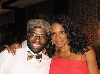 McDonald with cast member Phumzile Sojola (Peter).