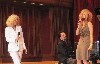 Sharing a duet.