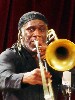 Kuumba Frank Lacy played trombone and sang outrageously. 
