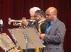 The horn section.
