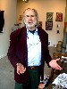 Gallerist Ralph Brill organized The Mill Children which is on view at the Eclipse Mill Gallery through October 8. Giuliano photograph.