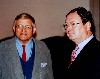 Rogers and the artist David Hockney. 