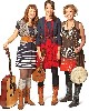 The Good Lovelies - left to right, Sue Passmore, Caroline Brooks, Kerri Ough
