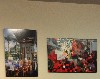 Two of the photographic works by Denise M. Riggs