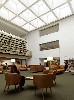 A new reading room in the former atrium.
