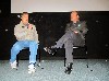 The artist Stephen Hannock discusses the Running Fence documentary with its creator Wolfram Hissen.