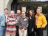 A group shot after the screening of Caris&rsquo;s Peace.