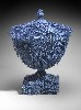 Blue Bloom, 2011, Michael Eden (British, born in 1955), White nylon, colored with car paint and coated with a 2 part 'soft touch' coating, Museum of Fine Arts, Boston.  Frederick Brown Fund, Courtesy of Adreian Sassoon.
