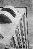 A corner detail of a residential block in the Narkomfin development, 1931. This communal housing experiment looked like a machine-age monastery. It is now in deteriorated condition. Photograph: MA Ilyin/Schusev State Museum of Architecture