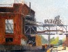 MASS MoCA: LIbrary of the Sun is a painting by David Lane. 
