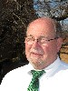 Incumbent Dick Alcombright was on hand to greet voters.