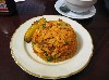 Cisco had the lunch special of chicken and rice with plantain also at $7.99.
