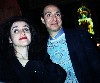 Jazz DJ James Isaacs and journalist Andie Zellman. 
