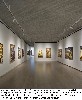 A free standing wall filled with air at the end of one gallery.