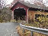 Covered Bridge in Hardwick when closed for recent repairs...