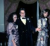 Former ICA director Gabriella Jeppson, left, board president, David Thorne and former director Sydney Rockefeller.