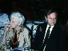 Hyde with artist Maud Morgan in whose name the MFA has an award for women artists. 