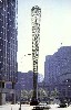 A Chicago Public Art Precedent: Bat Column By Claus Oldenburg, Painted Steel, 1977